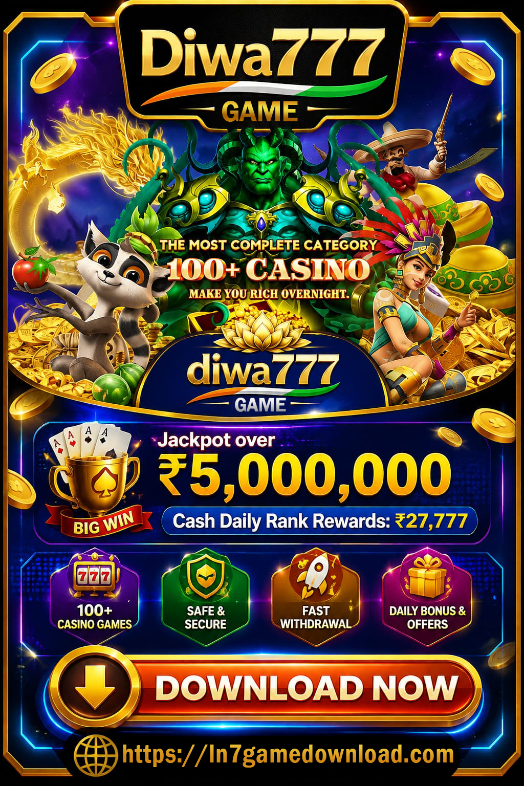 Diwa 777 Game – Best Real Money Online Gaming App